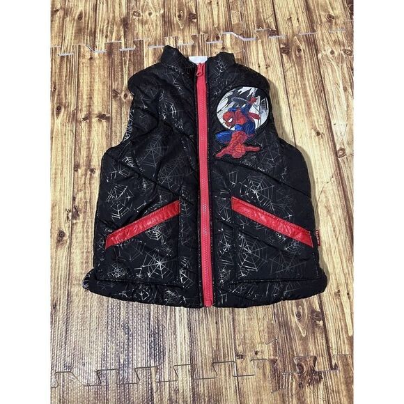 Disney Store Spider-Man Vest - Marvel Vest Zip Up - Picture 2 of 8